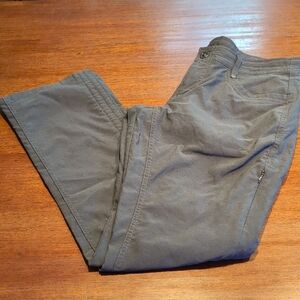 Women's Kuhl Gray Straight Leg Pants, 8 Short